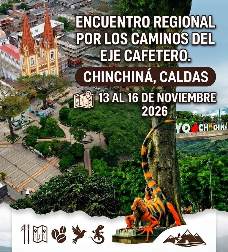 Imagen promocional Encuentro Regional de Caminantes de Caldas
